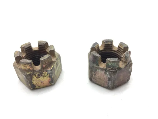 Front Wheel Hub Spindle Castle Nuts 2012 Polaris RZR XP 900 EFI 2591