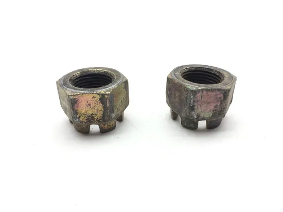 Front Wheel Hub Spindle Castle Nuts 2012 Polaris RZR XP 900 EFI 2591