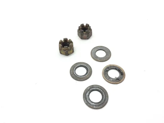 Front Wheel Hub Spindle Castle Nuts 2012 Polaris RZR XP 900 EFI 2591