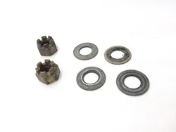 Front Wheel Hub Spindle Castle Nuts 2012 Polaris RZR XP 900 EFI 2591