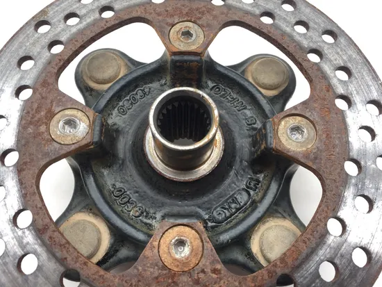 Front Wheel Hub with Rotor A 2008 Kawasaki Teryx 750 KRF750B 4x4 2592 x