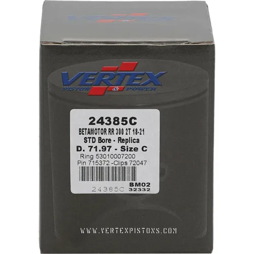 Vertex Cast Piston Kit 71.97mm