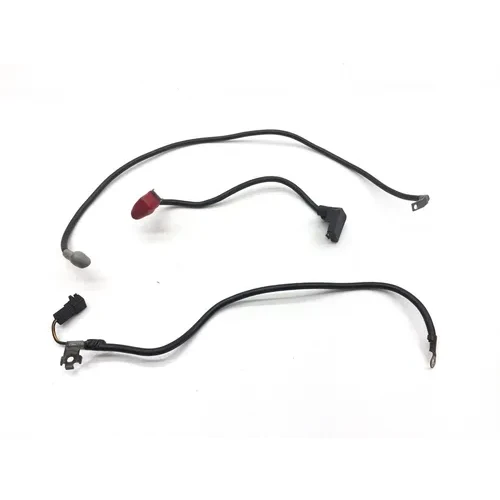 Positive Negative Battery Starter Wires 2003 Kawasaki Ninja ZX6RR ZX600K 2589 3