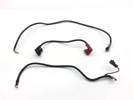 Positive Negative Battery Starter Wires 2003 Kawasaki Ninja ZX6RR ZX600K 2589