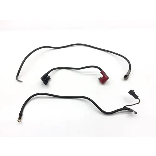 Positive Negative Battery Starter Wires 2003 Kawasaki Ninja ZX6RR ZX600K 2589 5