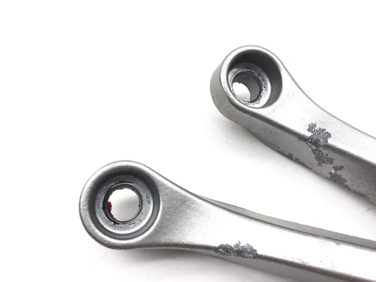 Left Rear Back Passenger Peg Bracket Side 03 Kawasaki Ninja ZX6RR ZX600K 2589 x