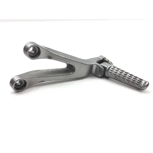 Left Rear Back Passenger Peg Bracket Side 03 Kawasaki Ninja ZX6RR ZX600K 2589 x 3