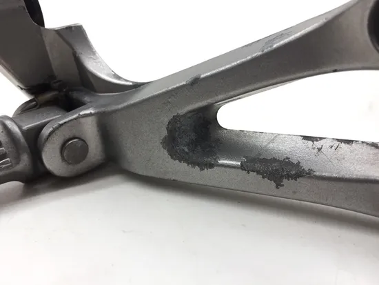 Right Rear Back Passenger Peg Bracket Side 03 Kawasaki Ninja ZX6RR ZX600K 2589 x