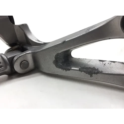 Right Rear Back Passenger Peg Bracket Side 03 Kawasaki Ninja ZX6RR ZX600K 2589 x 12