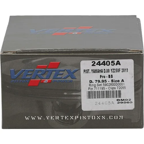 Vertex Big Bore Forged Piston Kit 79.95mm +3.00 13.8:1