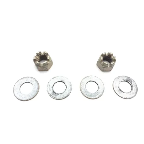 Front Wheel Hub Spindle Castle Nuts 2012 Polaris RZR 800 EFI 2594 3