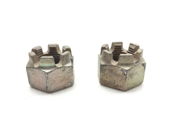 Front Wheel Hub Spindle Castle Nuts 2012 Polaris RZR 800 EFI 2594