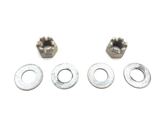 Front Wheel Hub Spindle Castle Nuts 2012 Polaris RZR 800 EFI 2594