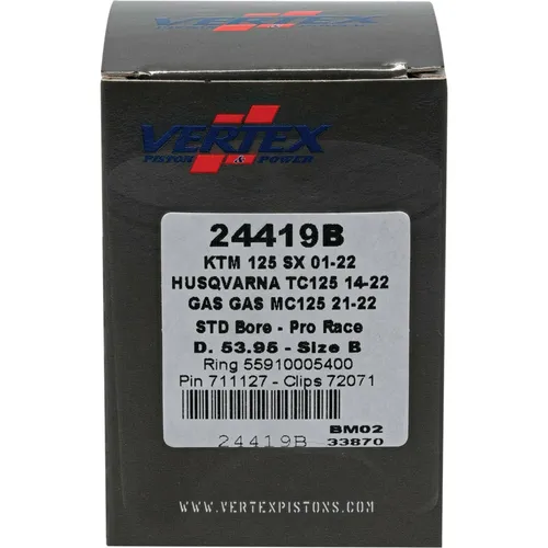 Vertex Forged Piston Kit  53.95mm