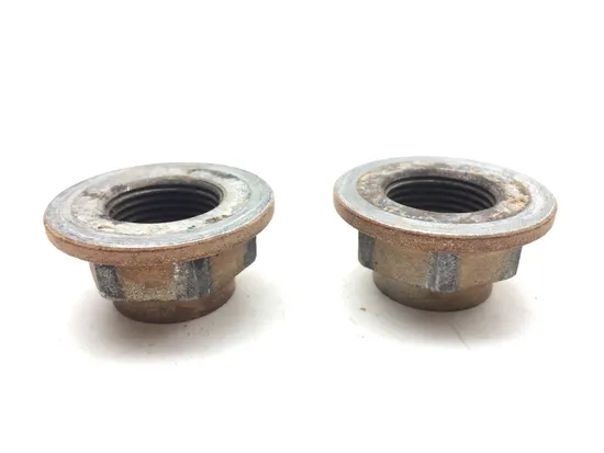 Rear Wheel Axle Hub Castle Nuts 2017 Yamaha Kodiak 700 YFM700K 4x4 FI 2595A