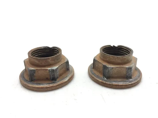 Rear Wheel Axle Hub Castle Nuts 2017 Yamaha Kodiak 700 YFM700K 4x4 FI 2595A