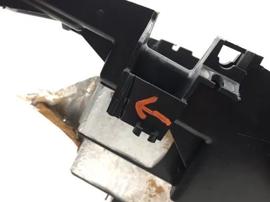 Main Engine Wiring Harness Bracket 2017 Yamaha Kodiak 700 YFM700K 4x4 FI 2595A x