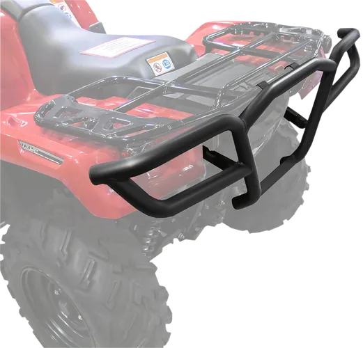 Moose Utility Black Steel Rear Bumper Brush Guard