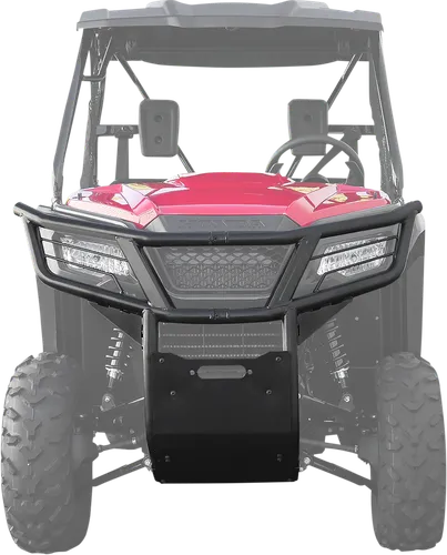 Moose Utility Black Steel Front Bumper Grill Brush Guard