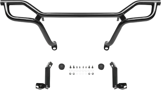 Moose Utility Black Steel Rear Bumper Brush Guard