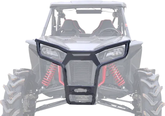 Moose Utility Black Steel Front Bumper Grill Brush Guard