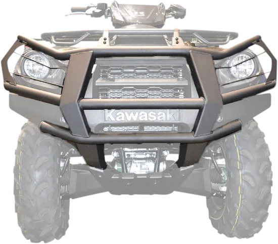 Moose Utility Black Steel Front Bumper Grill Brush Guard