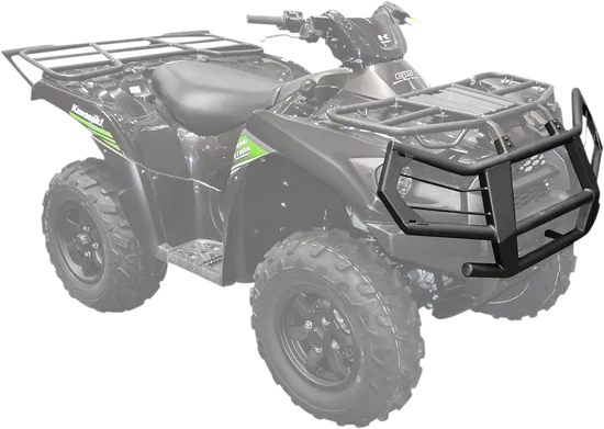 Moose Utility Black Steel Front Bumper Grill Brush Guard