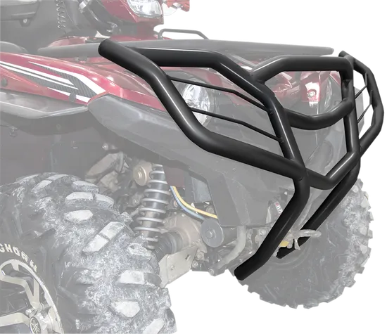 Moose Utility Black Steel Front Bumper Grill Brush Guard