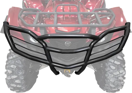 Moose Utility Black Steel Front Bumper Grill Brush Guard