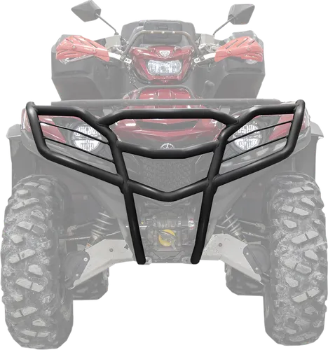 Moose Utility Black Steel Front Bumper Grill Brush Guard