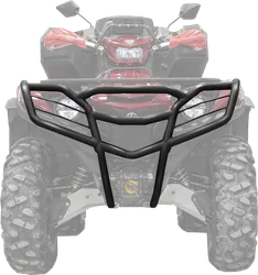 Moose Utility Black Steel Front Bumper Grill Brush Guard