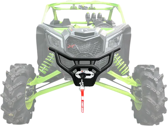 Moose Utility Black Steel Front Bumper Grill Brush Guard