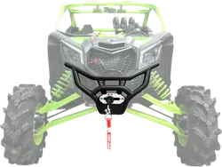 Moose Utility Black Steel Front Bumper Grill Brush Guard