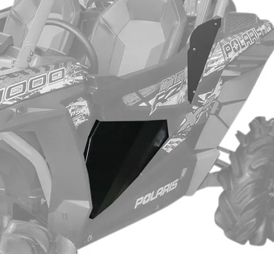 Moose Black Lightweight Aluminum Lower Door Insert