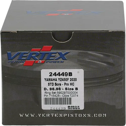 Vertex RC Forged Piston Kit 96.96mm 13.8:1