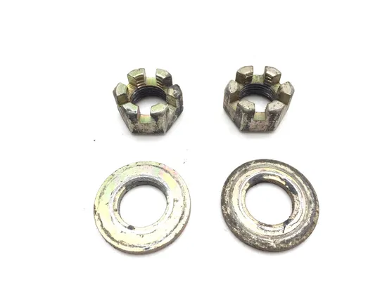 Front Wheel Hub Spindle Castle Nuts 2004 Polaris Sportsman 600 Twin 2599