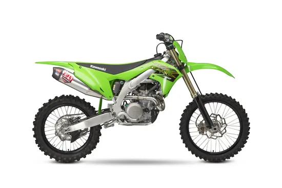 Yosh RS-12 Signature Full System AL Exhaust Pipe Kawasaki KX450 KX450X