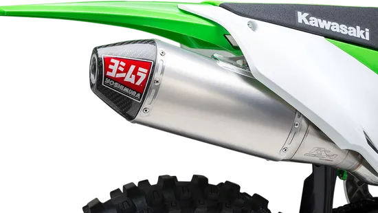 Yosh RS-4 Signature Slip On AL Exhaust Pipe Kawasaki KX450