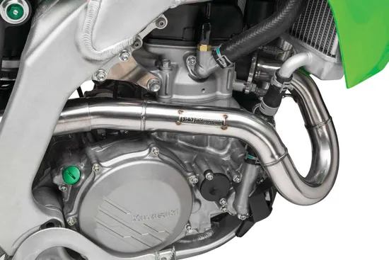 Yosh RS-4 Signature Slip On AL Exhaust Pipe Kawasaki KX450