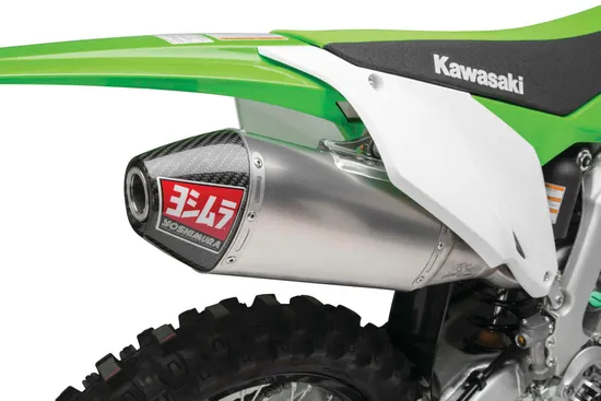 Yosh RS-4 Signature Slip On AL Exhaust Pipe Kawasaki KX450
