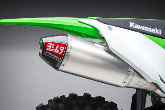 Yosh RS-4 Signature Slip On AL Exhaust Pipe Kawasaki KX450