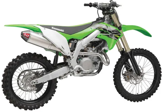Yosh RS-4 Signature Slip On AL Exhaust Pipe Kawasaki KX450