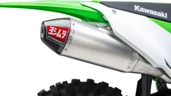 Yosh RS-4 Signature Slip On AL Exhaust Pipe Kawasaki KX450