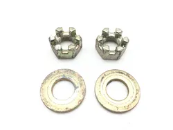 Front Wheel Hub Spindle Castle Nuts 2002 Polaris Sportsman 700 Twin 2598