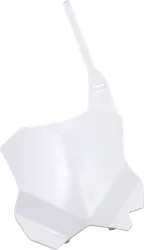 Acerbis White Front Number Plate