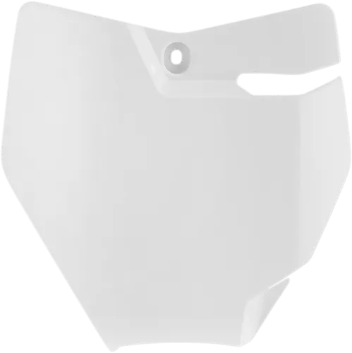 Acerbis White Front Number Plate