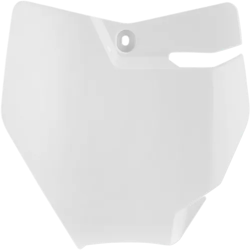 Acerbis White 20 Front Number Plate