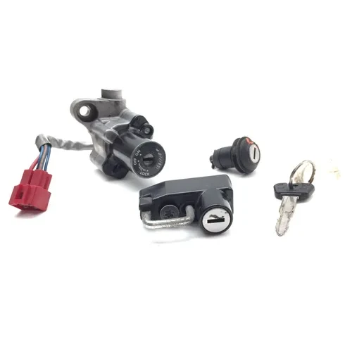 Lockset Ignition Key Steering Lock 08 Yamaha V Star 1100 XVS1100AW Classic 2604A 5