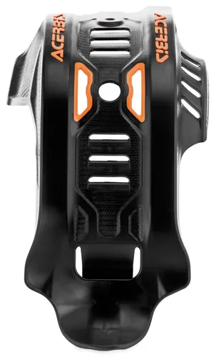 Acerbis Polypropylene Chassis Belly Skid Plate Black Orange