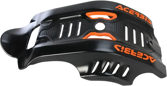Acerbis Polypropylene Chassis Belly Skid Plate Black Orange